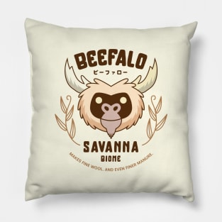 Savanna Beefalo Pillow