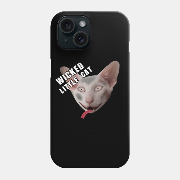 Wicked little cat Phone Case by Wuhuu