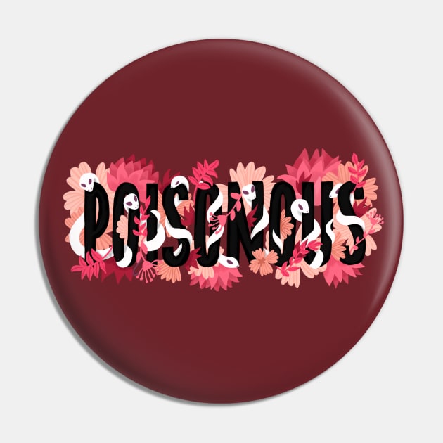 Poisonous floral design Pin by Lucia Types