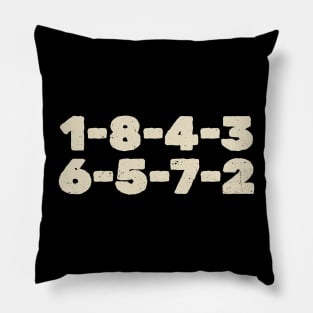 1-8-4-3-6-5-7-2 Firing Order Funny Pillow