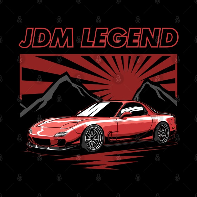 Mazda RX-7 FD JDM Legend by JDM Boyz