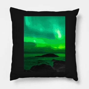 Toxic Fog - Landscape Pillow