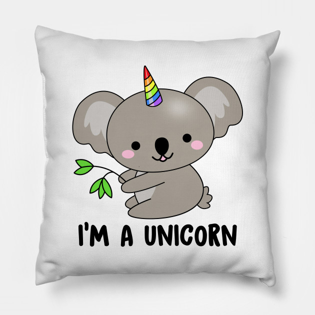 I M A Unicorn Koala Bear Koala Bear Almohada Teepublic Mx - roblox mule oof almohada teepublic mx