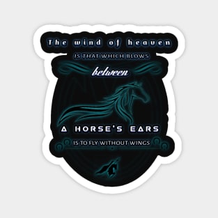 the wind of heaven Magnet