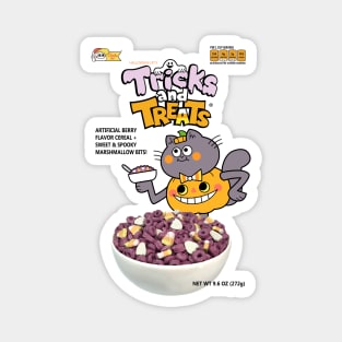 Tricks and Treats Cereal Magnet