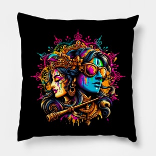 T shirt for Happy Holi festival celebration 06 Pillow