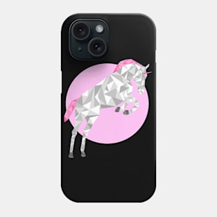 Geometric Unicorn Phone Case