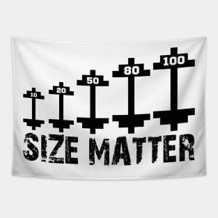 size matter Tapestry