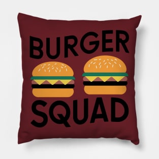 Burger Squad Pillow