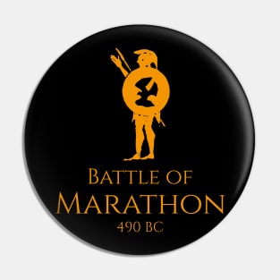 Battle Of Marathon Pin