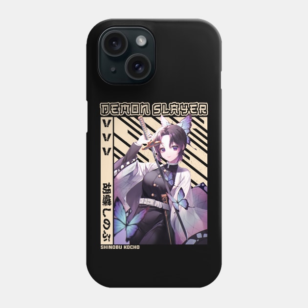 Shinobu Kocho - Demon Slayer Phone Case by Otaku Emporium