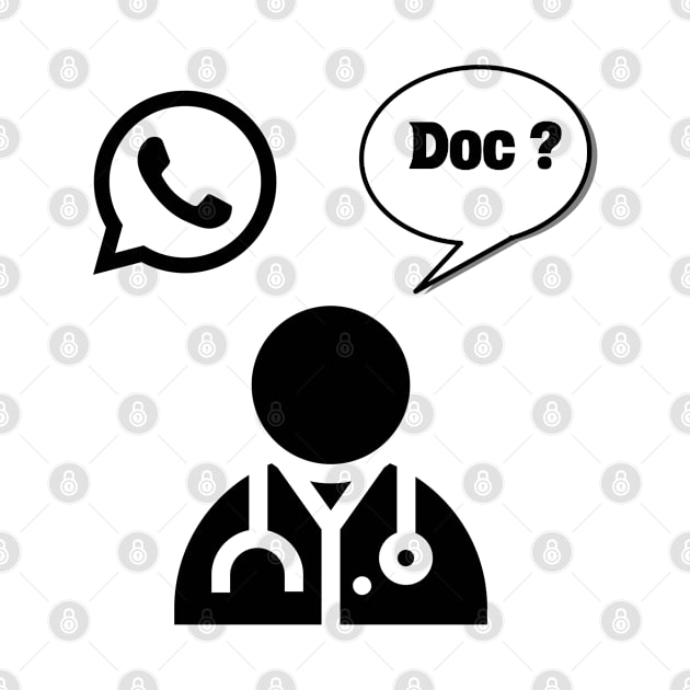 Whatsapp Doc ? by DavidBriotArt