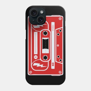 Red Cassette Phone Case