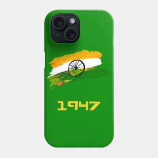 1947 India Flag Phone Case