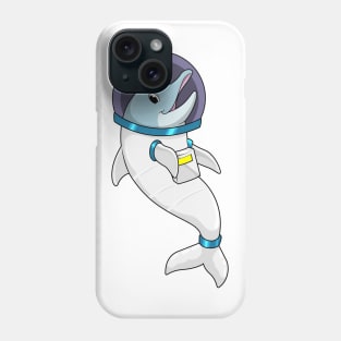 Dolphin as Astronaut in Costume Phone Case