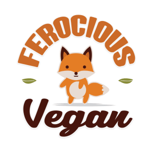 Ferocious Vegan Fox T-Shirt