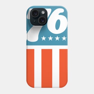 76 - Patriotic Design (Full Color) Phone Case