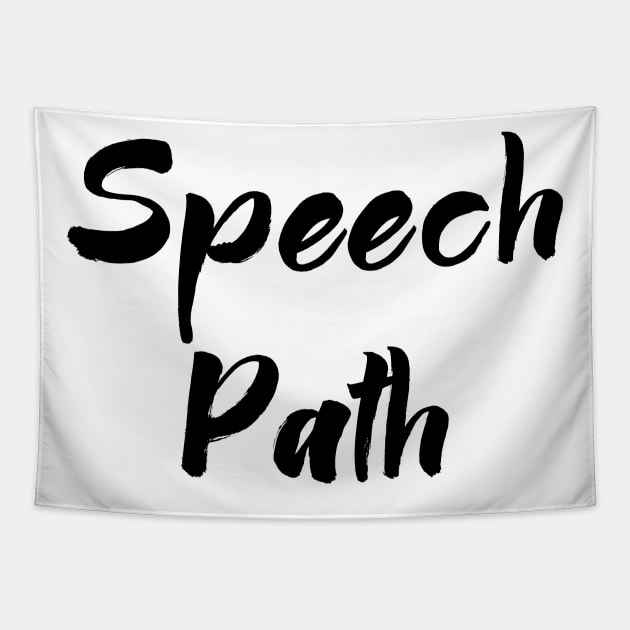 Speech Path Tapestry by coloringiship