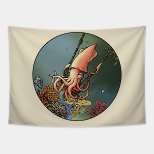 Squiddy à la Fragonard Tapestry