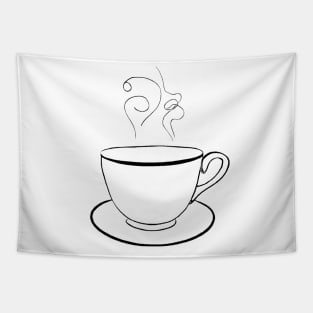 Hot Tea Cup Tapestry