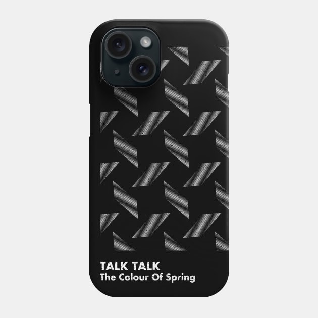 Talk Talk / The Colour Of Spring / Minimal Graphic Design Tribute Phone Case by saudade