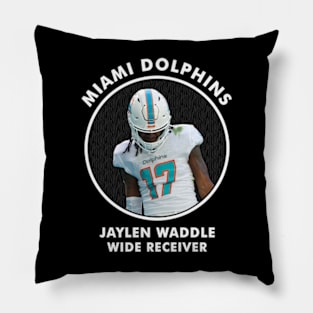 JAYLEN WADDLE - WR - MIAMI DOLPHINS Pillow