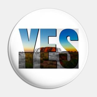 Vote YES to Indigenous Voice To Parliament Australia Pin