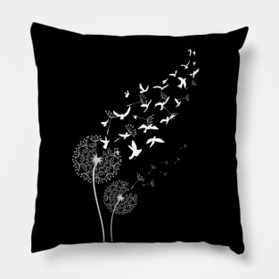 Dandelion Flock Pillow