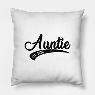 Auntie est. 2020 Pillow