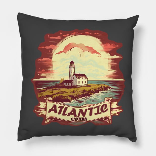 Atlantic Canada Pillow by Lakefront Legacy