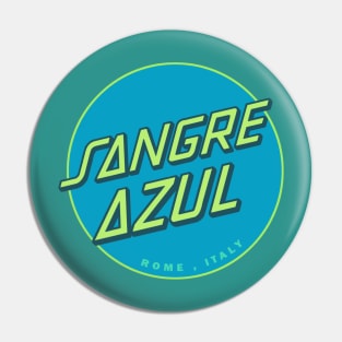 Sangre Azul logo Pin