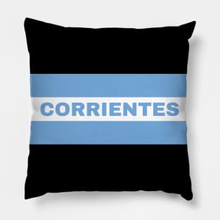 Corrientes City in Argentina Flag Pillow