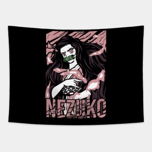 Nezuko Blood demon Tapestry