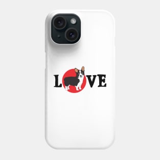 Love Corgi Tri Color Dog Phone Case