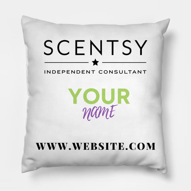 Scentsy independent consultant customers gift idea, custom made Pillow by scentsySMELL