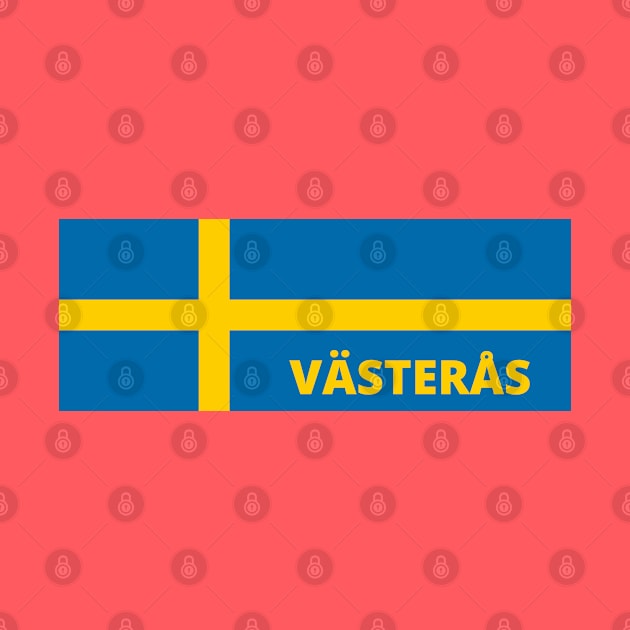 Västerås City in Swedish Flag by aybe7elf