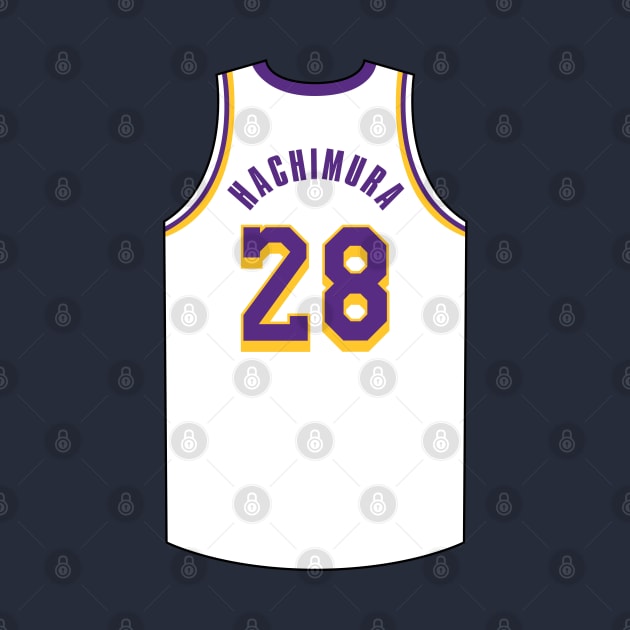 Rui Hachimura Jersey White Qiangy by qiangdade