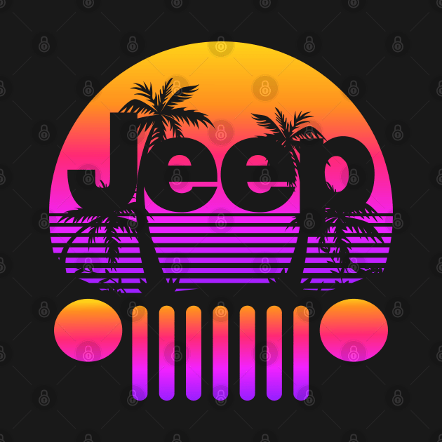 Retro Jeep by Cika Ciki