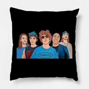 turnstile pose Pillow