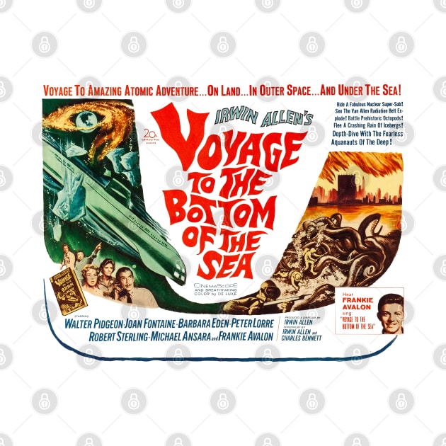 Voyage to the Bottom of the Sea Movie Poster by MovieFunTime