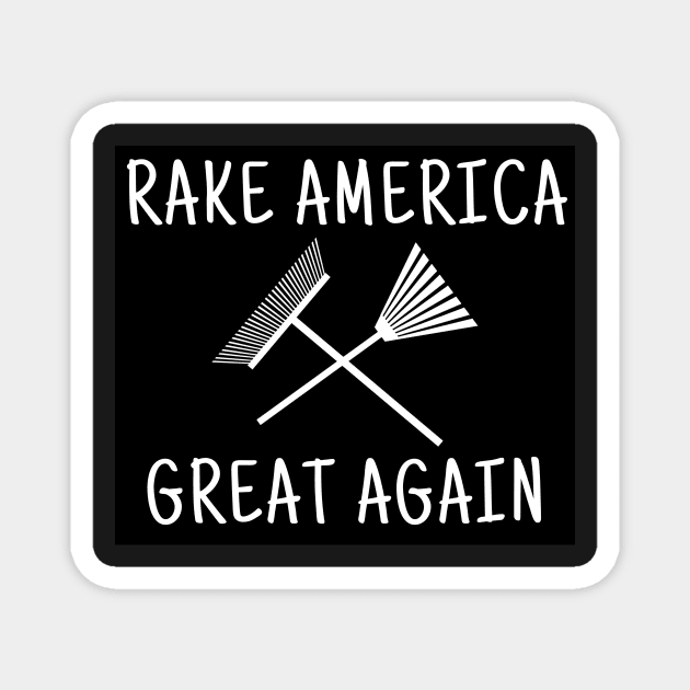 Rake America Great Again Stickers Phone Case Magnet by gillys