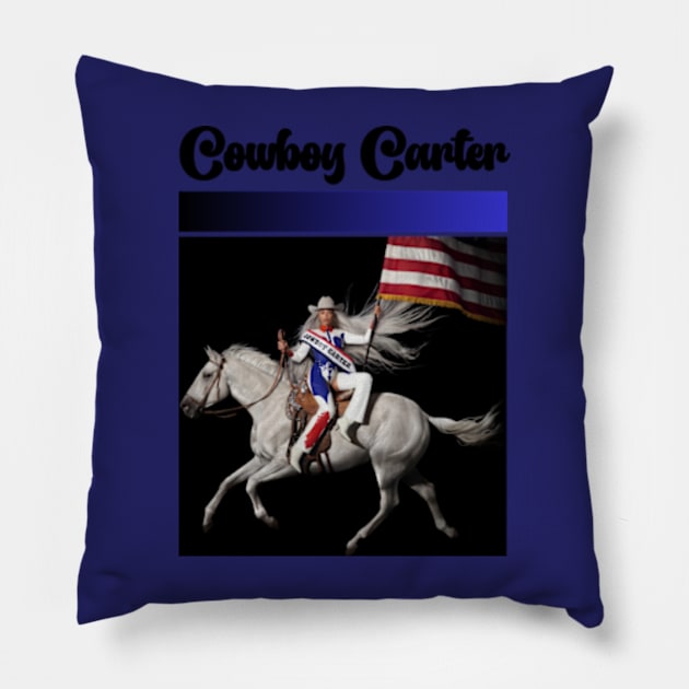 Cowboy Carter Pillow by graphicaesthetic ✅