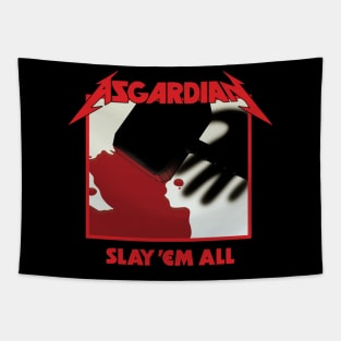 Asgardian Slay'em All Tapestry