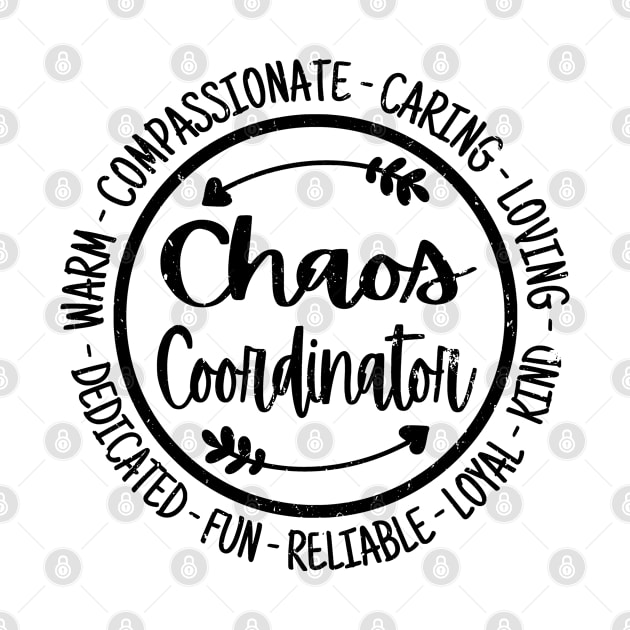 Chaos Coordinator Admin Office Squad Team Appreciation Vintage by HeroGifts