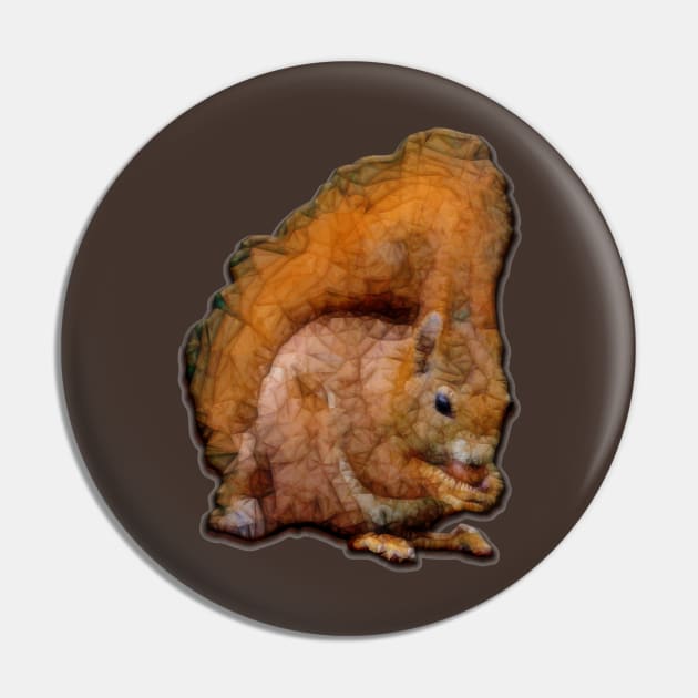 squirrangle Pin by Ancello