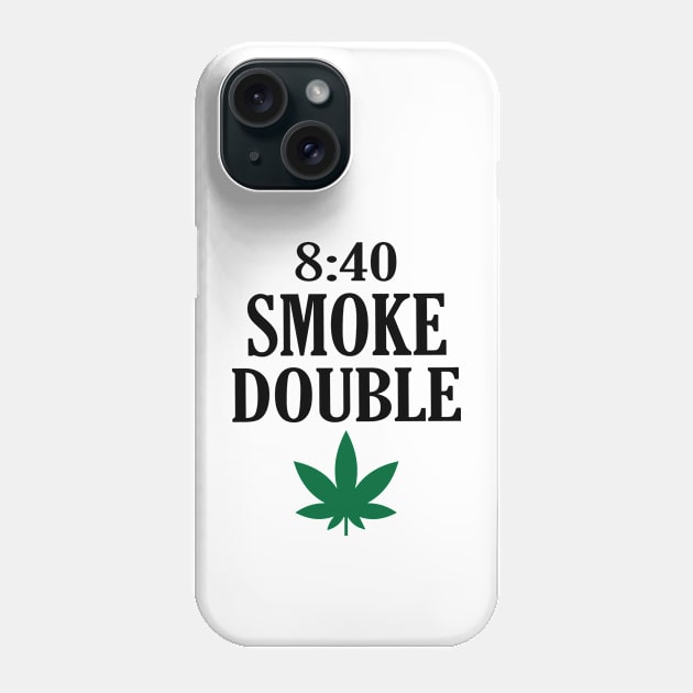840 Smoke Double Phone Case by Illustrious Graphics 