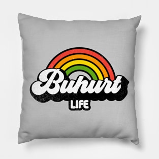 Groovy Rainbow Buhurt Life Pillow