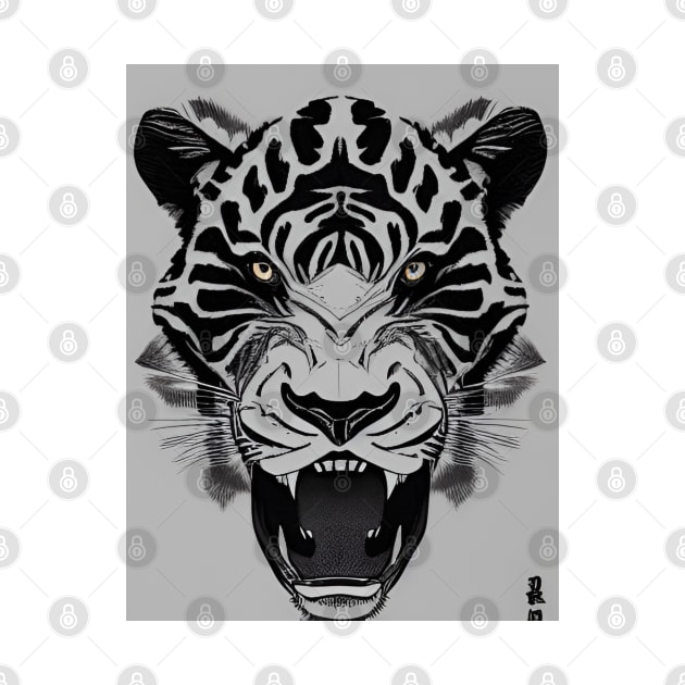 Zebra Tiger Design by PrintDrapes