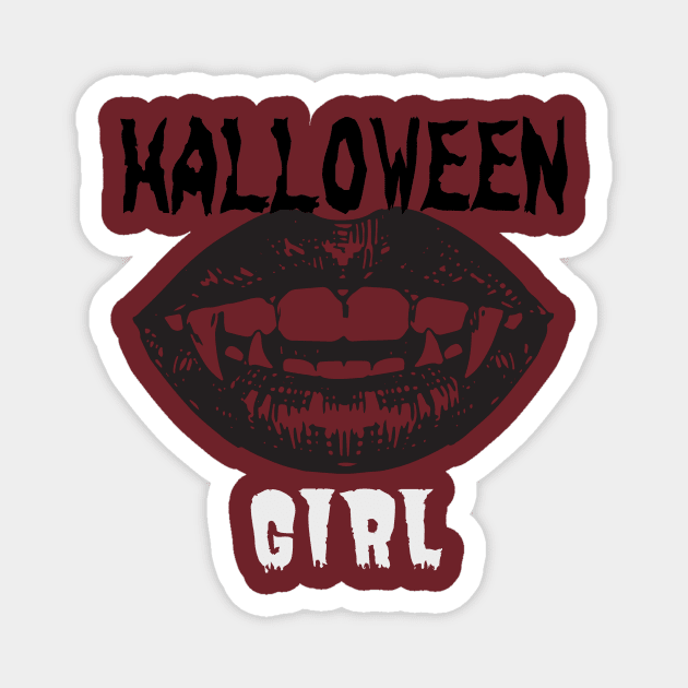 Halloween Girl Magnet by NICHE&NICHE