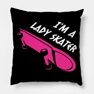 Lady Skater Pillow